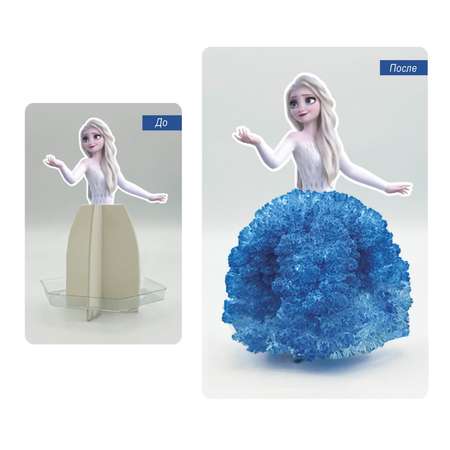 Набор для опытов Kiki Выращивание кристаллов Frozen