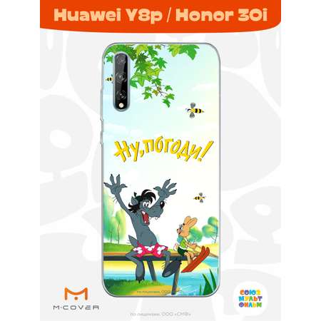 Силиконовый чехол Mcover для смартфона Huawei Y8p Honor 30i Союзмультфильм Летний день