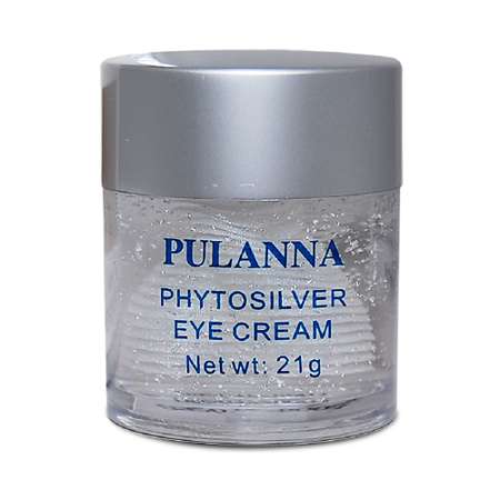Крем для век PULANNA От отёков и тёмных кругов с серебром, экстрактом хвоща, лотоса - Phytosilver Eye Cream 21г