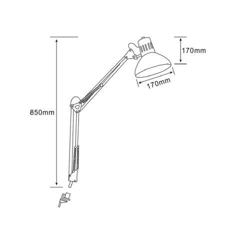 Настольная лампа ARTE LAMP Senior A6068LT-1SS