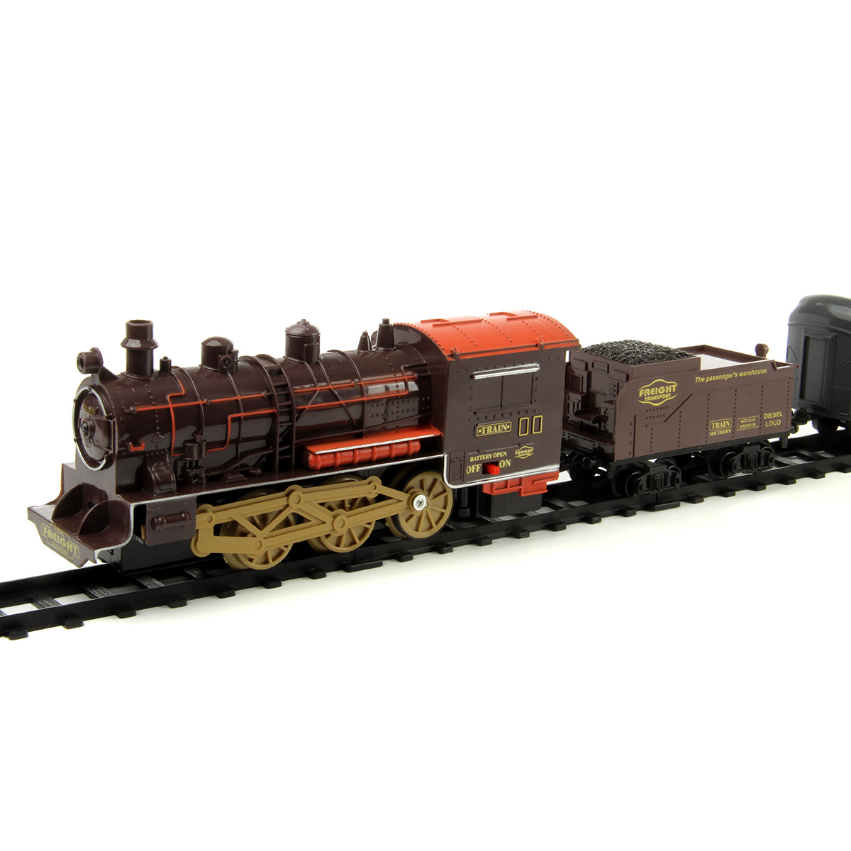 Игровой набор Veld Co Железная дорога с поездом на батарейках 86986 - фото 8