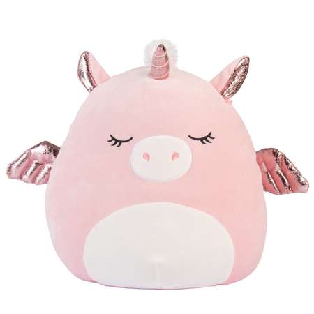 Игрушка мягконабивная Squishmallows Хрюшка-единорожка Грисси 39441