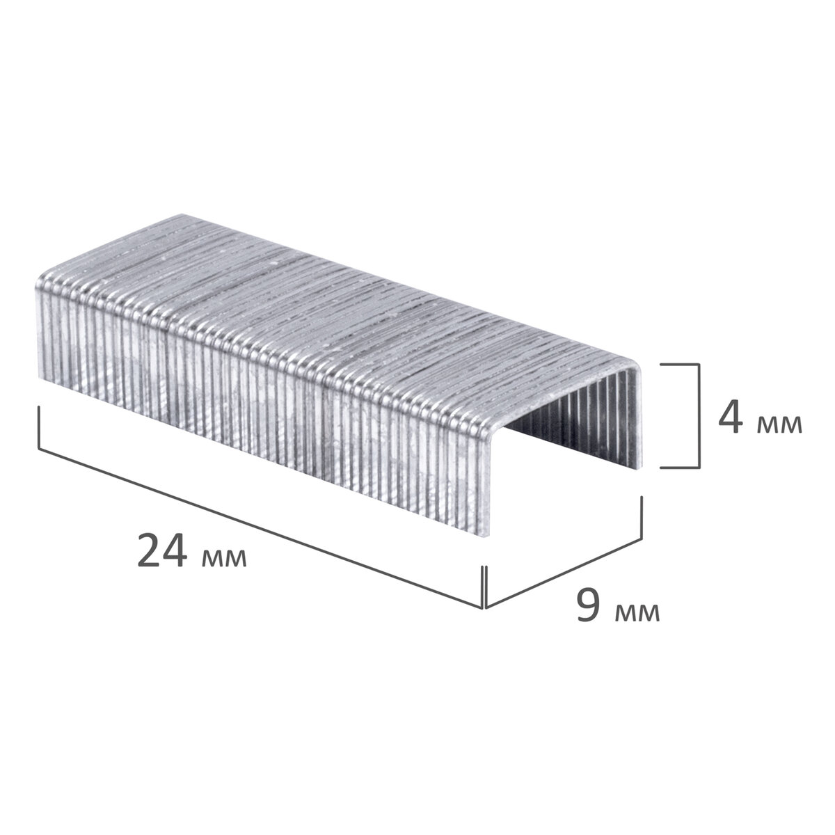 Скобы Staff для канцелярского степлера №10 комплект 10 пачек по 1000 штук - фото 9