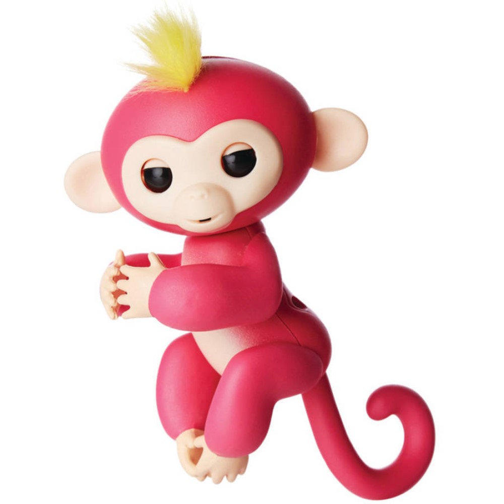 Интерактивная игрушка Ripoma обезьянка Розовый - фото 1