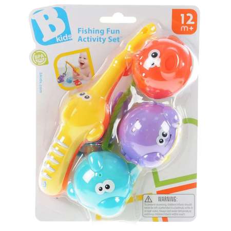 Игрушка развивающая B kids Набор для купания Рыбалка