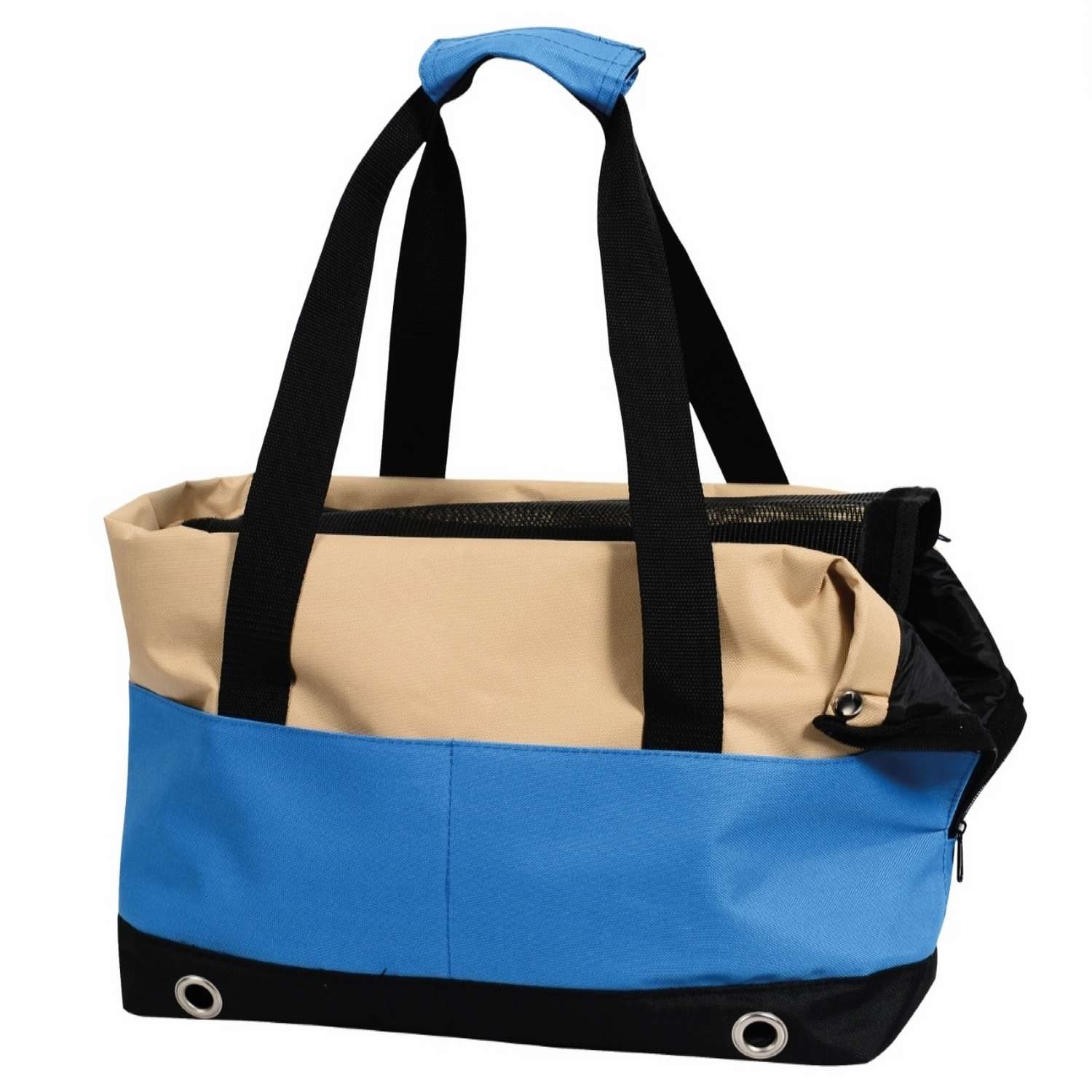 Переноска-сумка Nobby Salta малая Бежевая-Синяя - фото 1