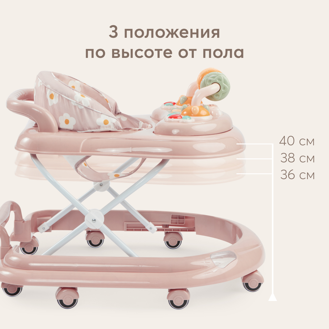 Ходунки Happy Baby Smiley V2 - фото 8