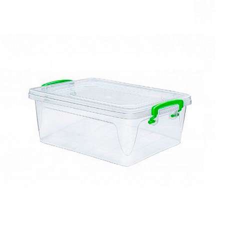 Контейнер elfplast для хранения Бокс пластиковый 6 литров 35.5х23.5х12 см