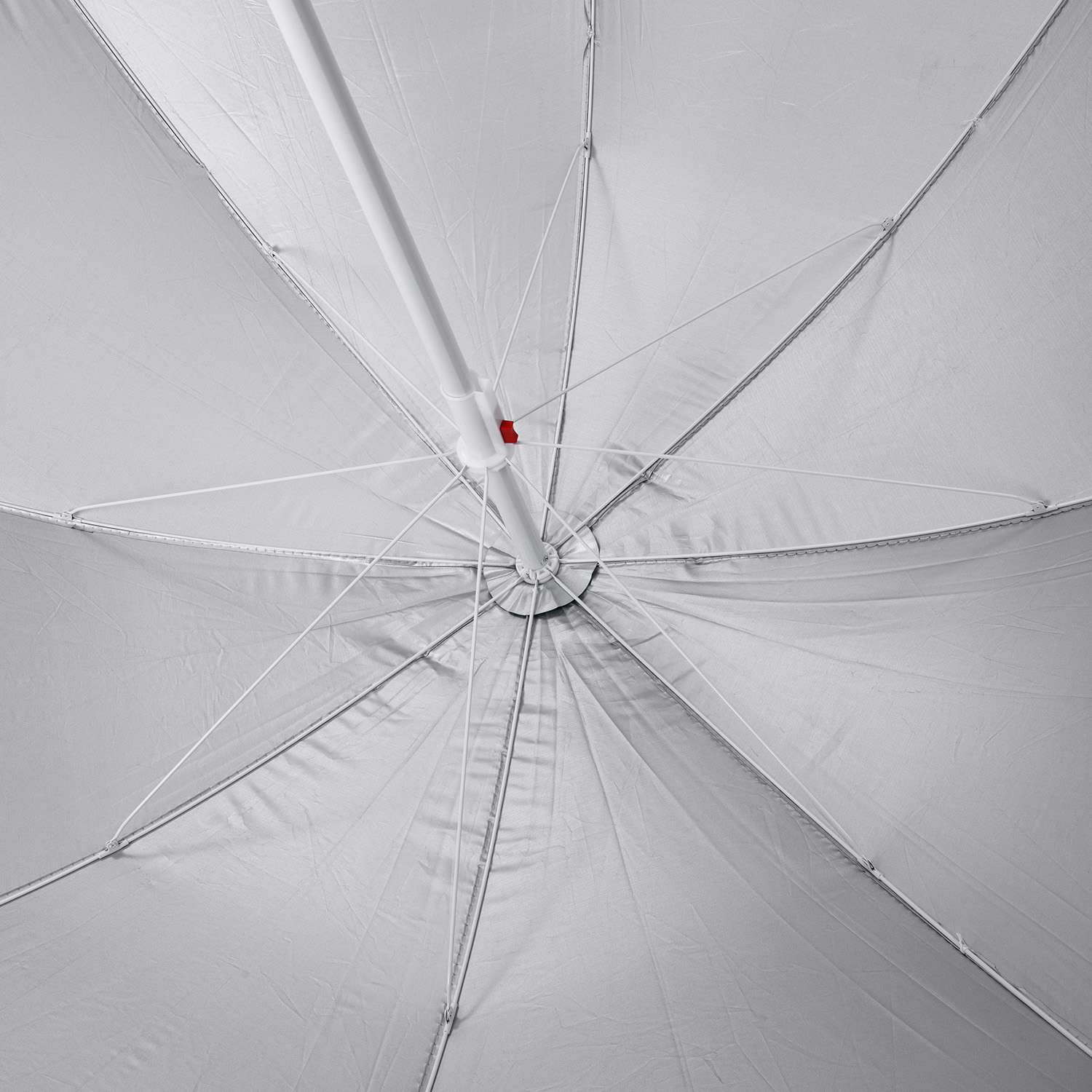 Зонт пляжный BABY STYLE большой от солнца садовый дачный 1.85 м бордовый - фото 4