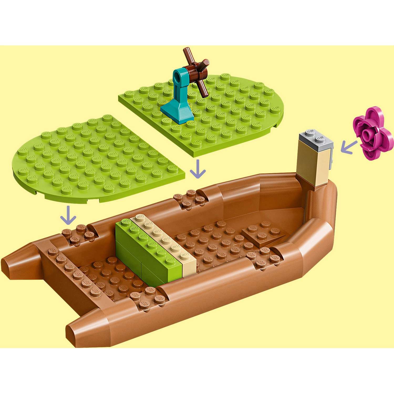 Конструктор LEGO Trolls Приключение на плоту в Кантри-тауне 41253 - фото 20