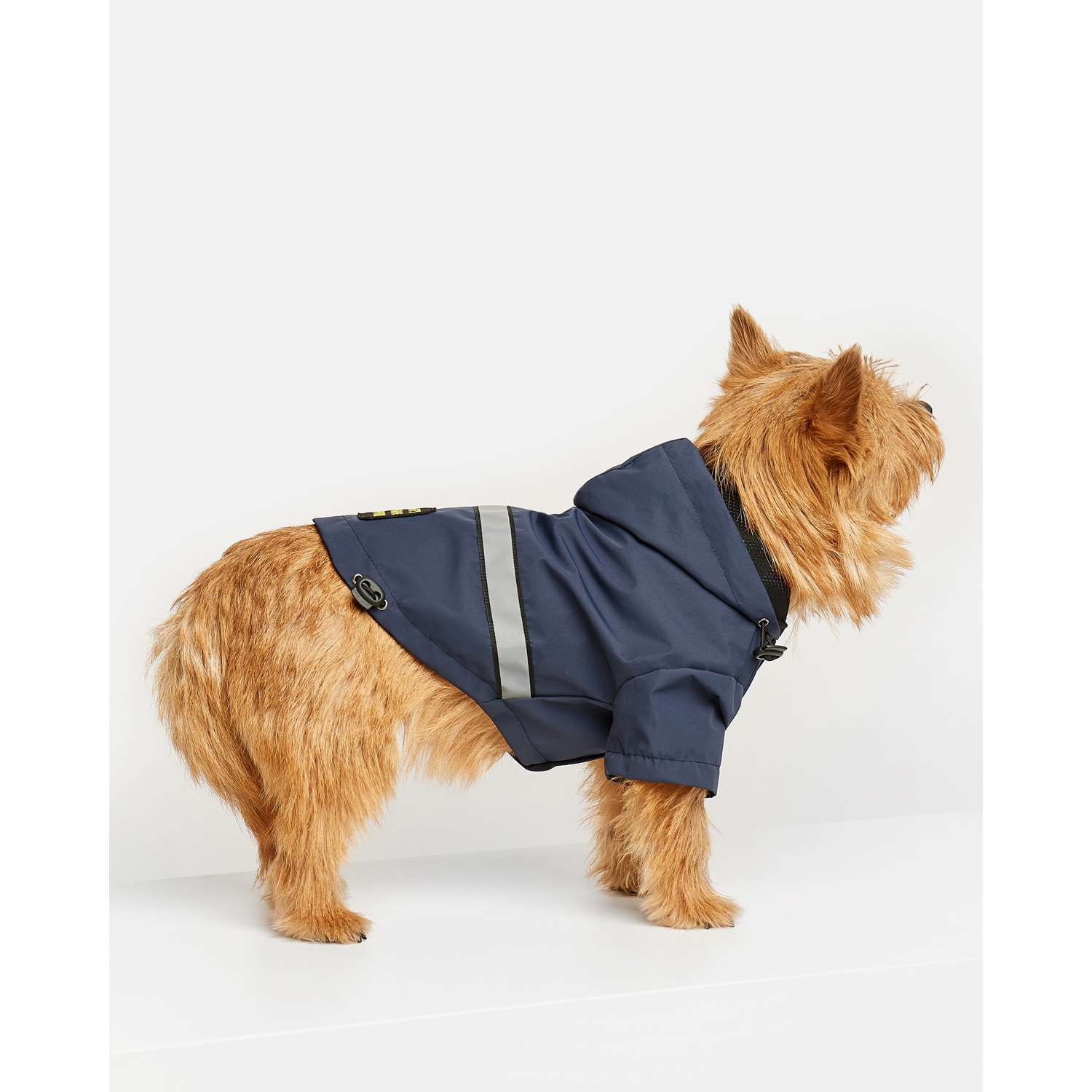 Дождевик-куртка для собак Зоозавр темно-синяя 45 - фото 6