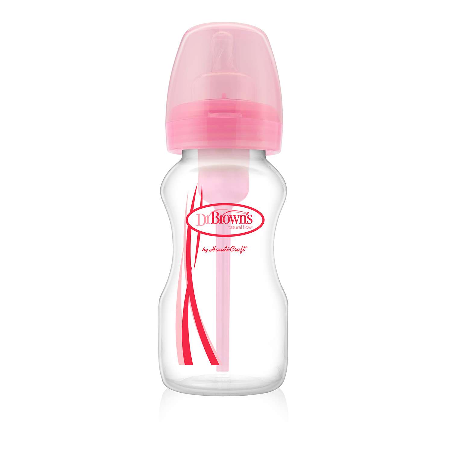 Набор бутылочек Dr Brown's антиколиковых с широким горлышком 9предметов Розовый AC073 - фото 7