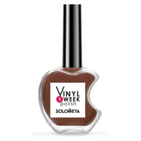 Лак для ногтей SOLOMEYA недельный One Week Vinyl Polish Сappuccino 25