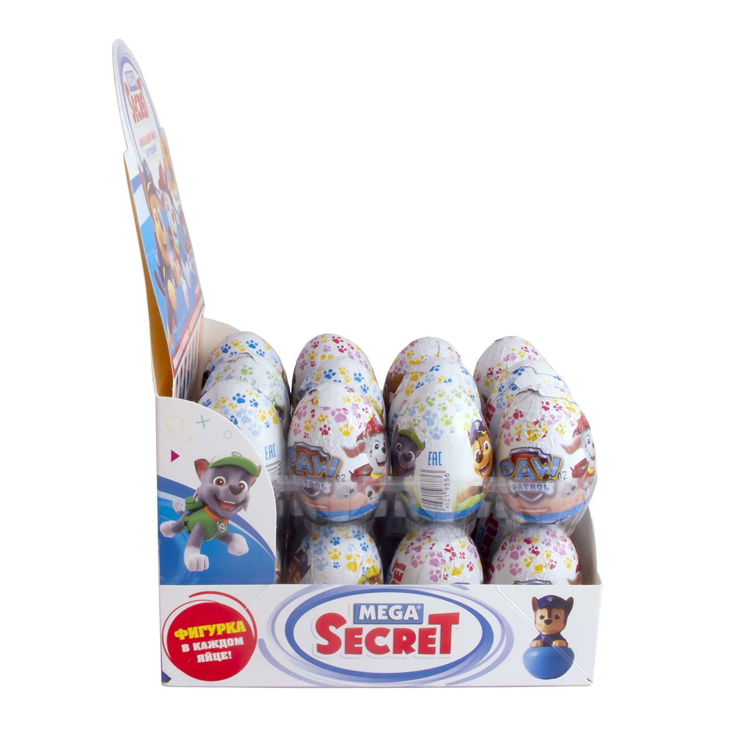 Яйцо шоколадное Щенячий патруль 20г c 3лет ES-2-24 в непрозрачной упаковке (Сюрприз) - фото 3
