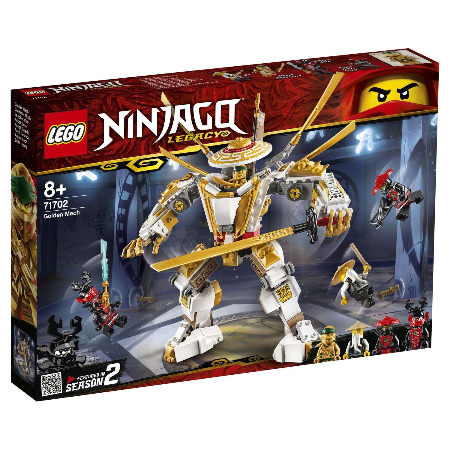 Конструктор LEGO Ninjago Золотой робот 71702 - фото 2