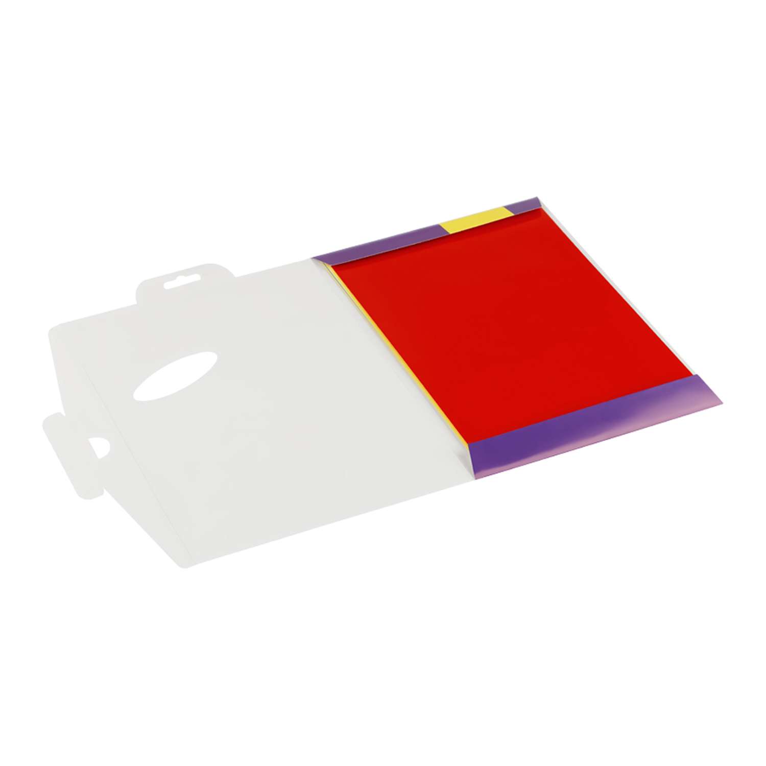 Набор картона и бумаги МУЛЬТИ ПУЛЬТИ цветного А4 Енот в космосе самоклеящийся в папке - фото 2