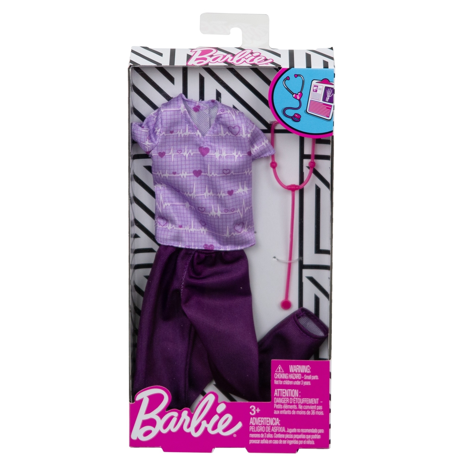 Одежда для куклы Barbie Кем быть Доктор FXH96 FND49 - фото 2