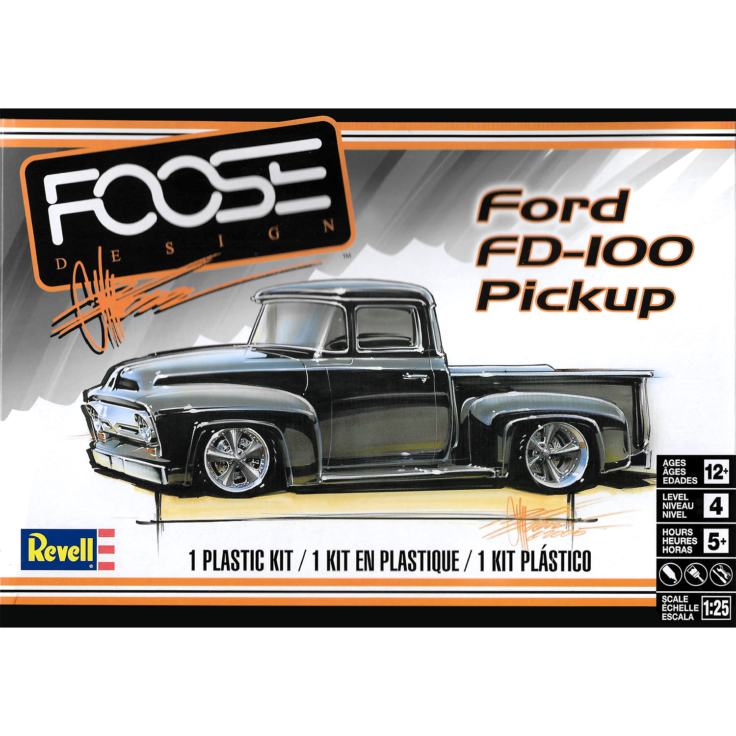 Сборная модель Revell Пикап Foose Ford FD-100 Pickup 14426 - фото 2