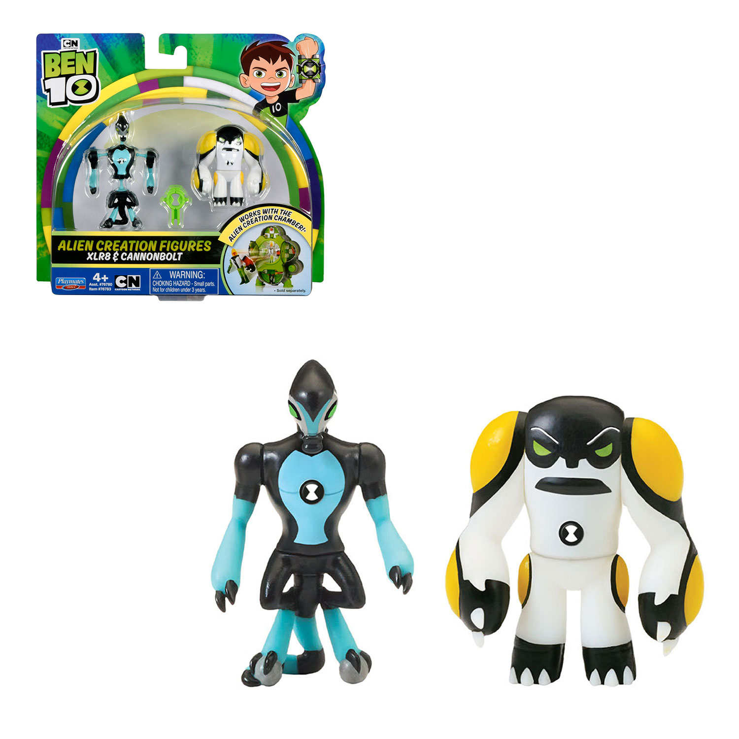 Игровой набор Ben10 Две разборные фигури и ключ (Молния и Ядро) - фото 2