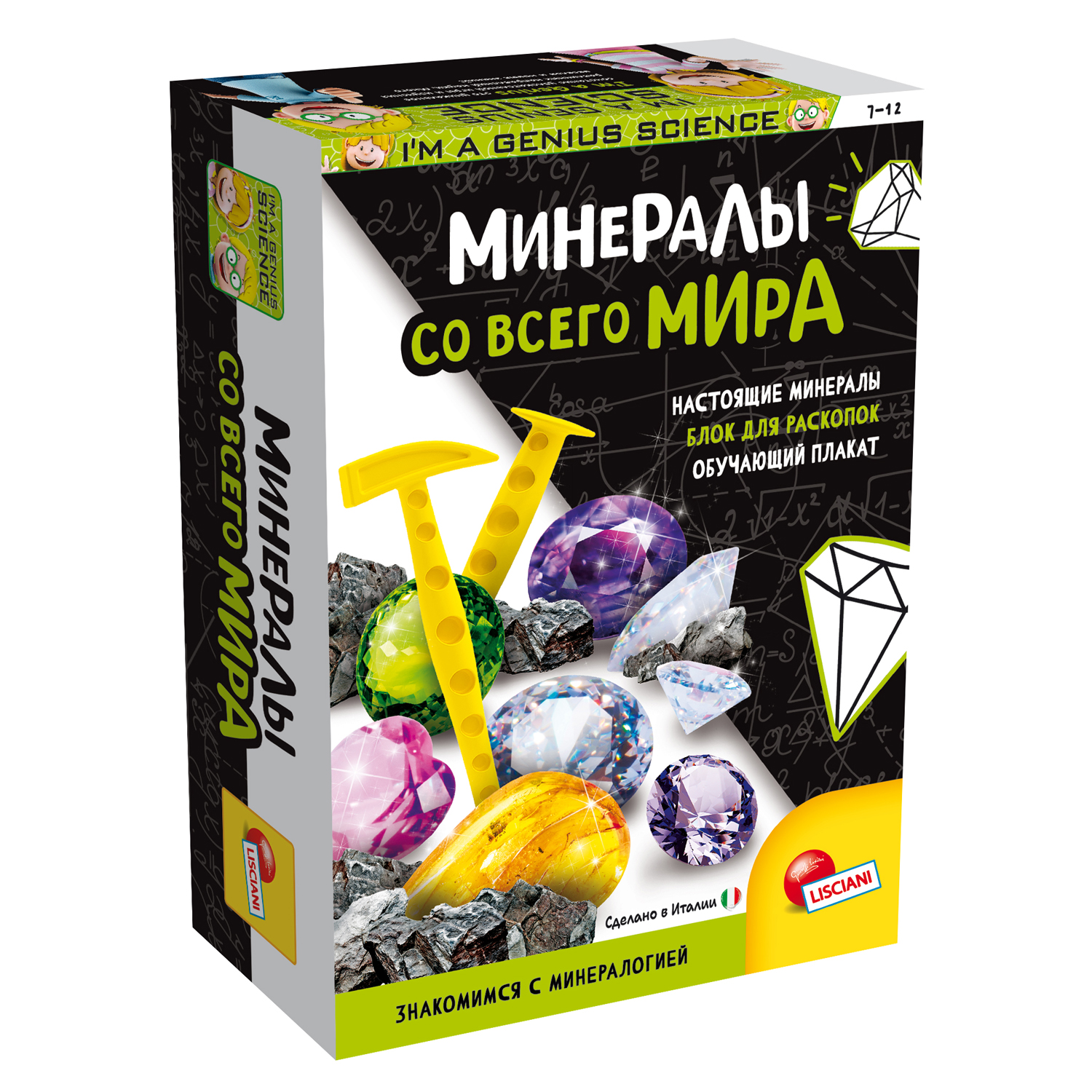 Настольная игра LISCIANI Минералы со всего мира - фото 1