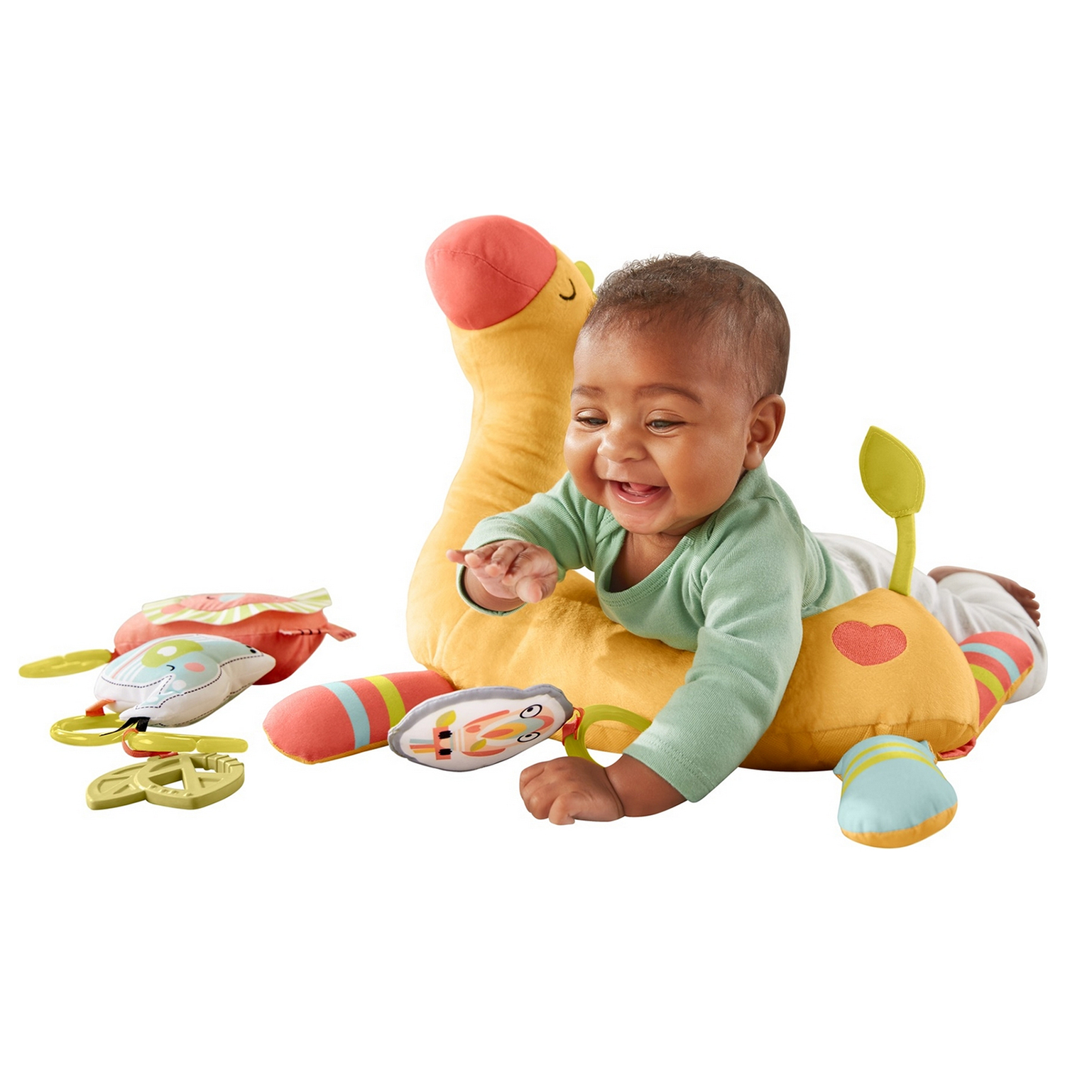 Коврик развивающий Fisher Price Жираф GMG07 - фото 7