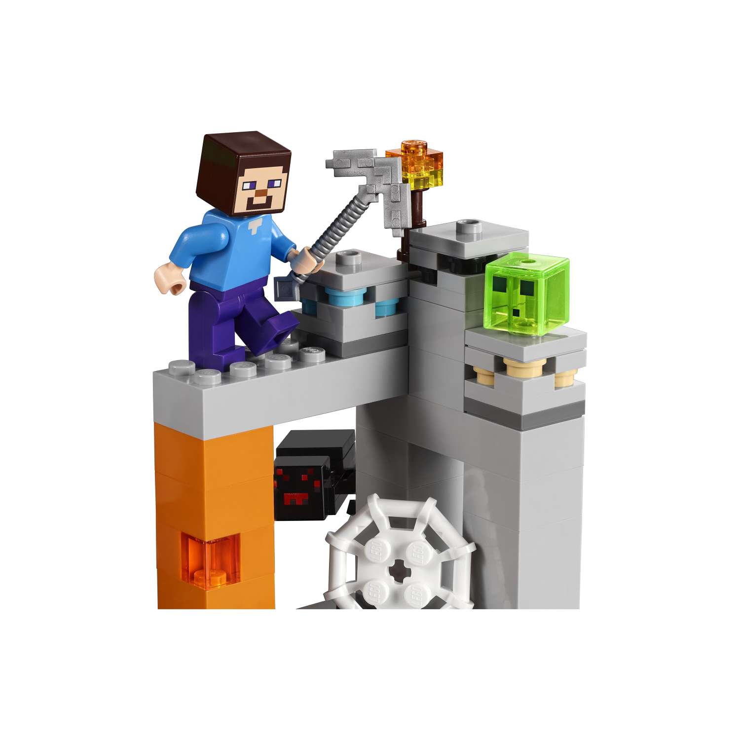 Конструктор детский LEGO Minecraft Заброшенная шахта 21166 - фото 2