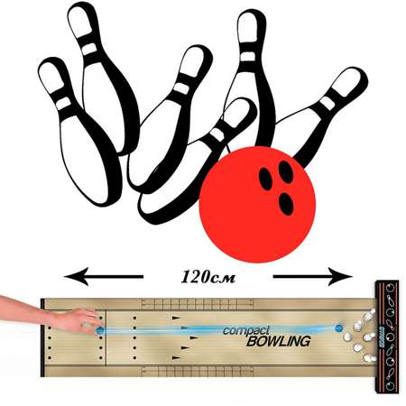 Настольная игра PlayLab Нано-Боулинг