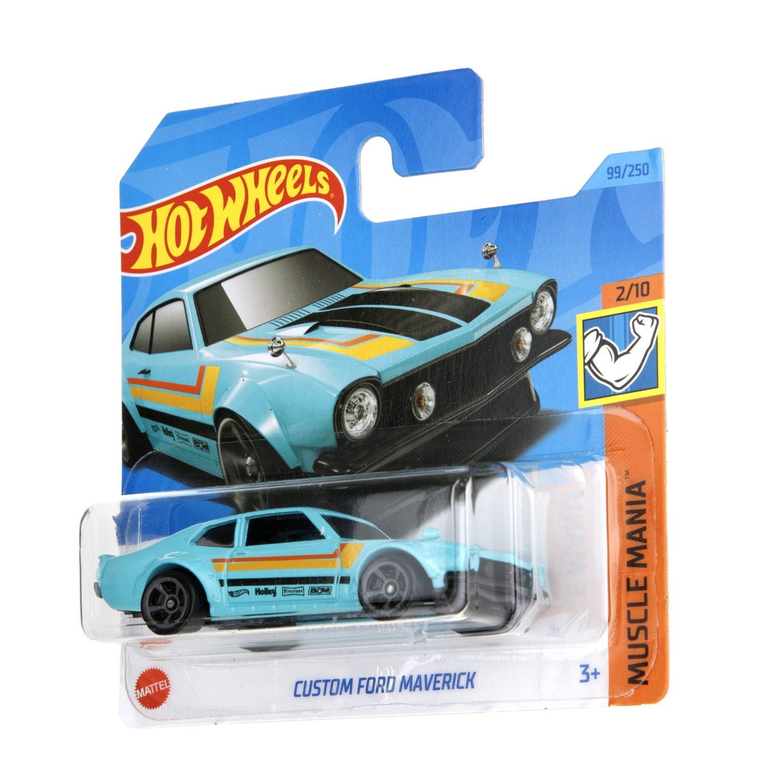 Машинка Hot Wheels Custom ford maverick серия muscle mania купить по цене  442 ₽ в интернет-магазине Детский мир