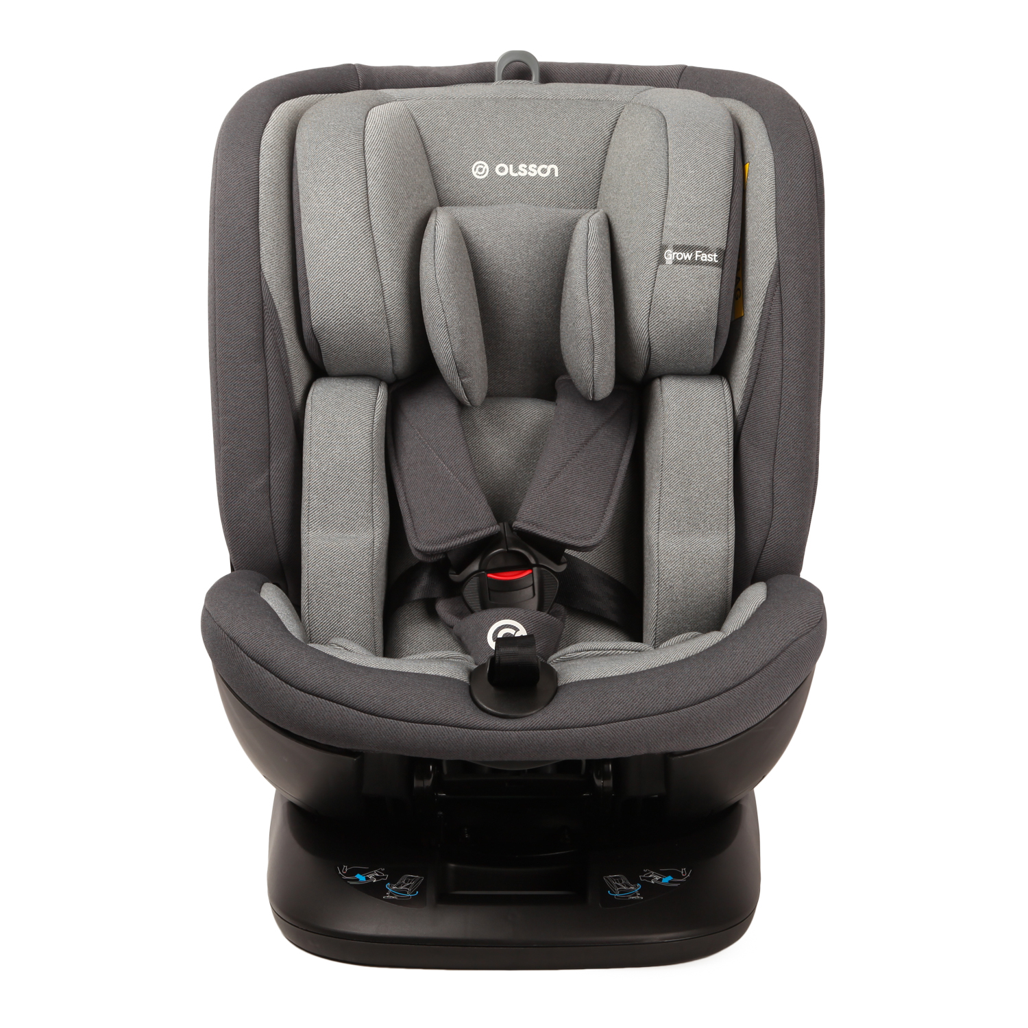 Автокресло Olsson Grow Fast Grey Isofix 0+/1/2/3 (0-36 кг) - фото 7