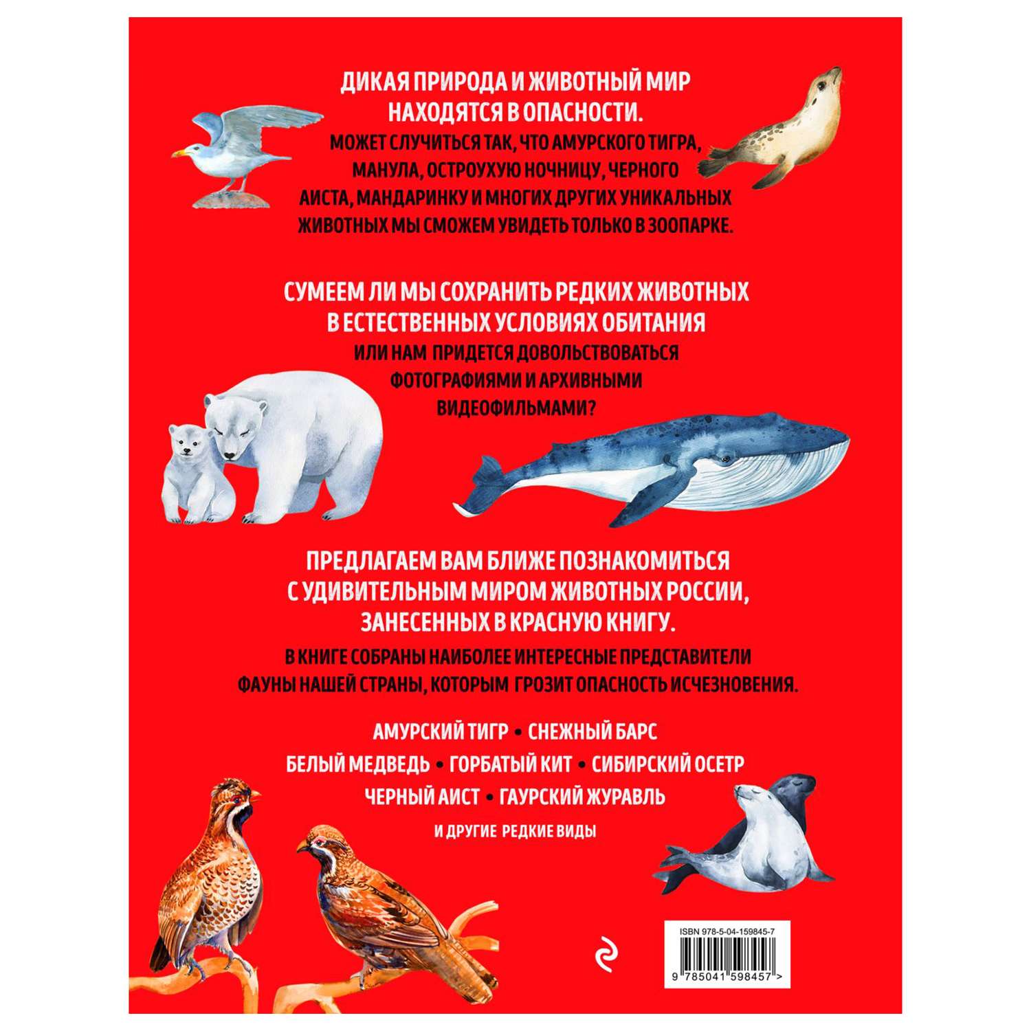 Книга Эксмо Красная книга России все о жизни дикой природы - фото 10