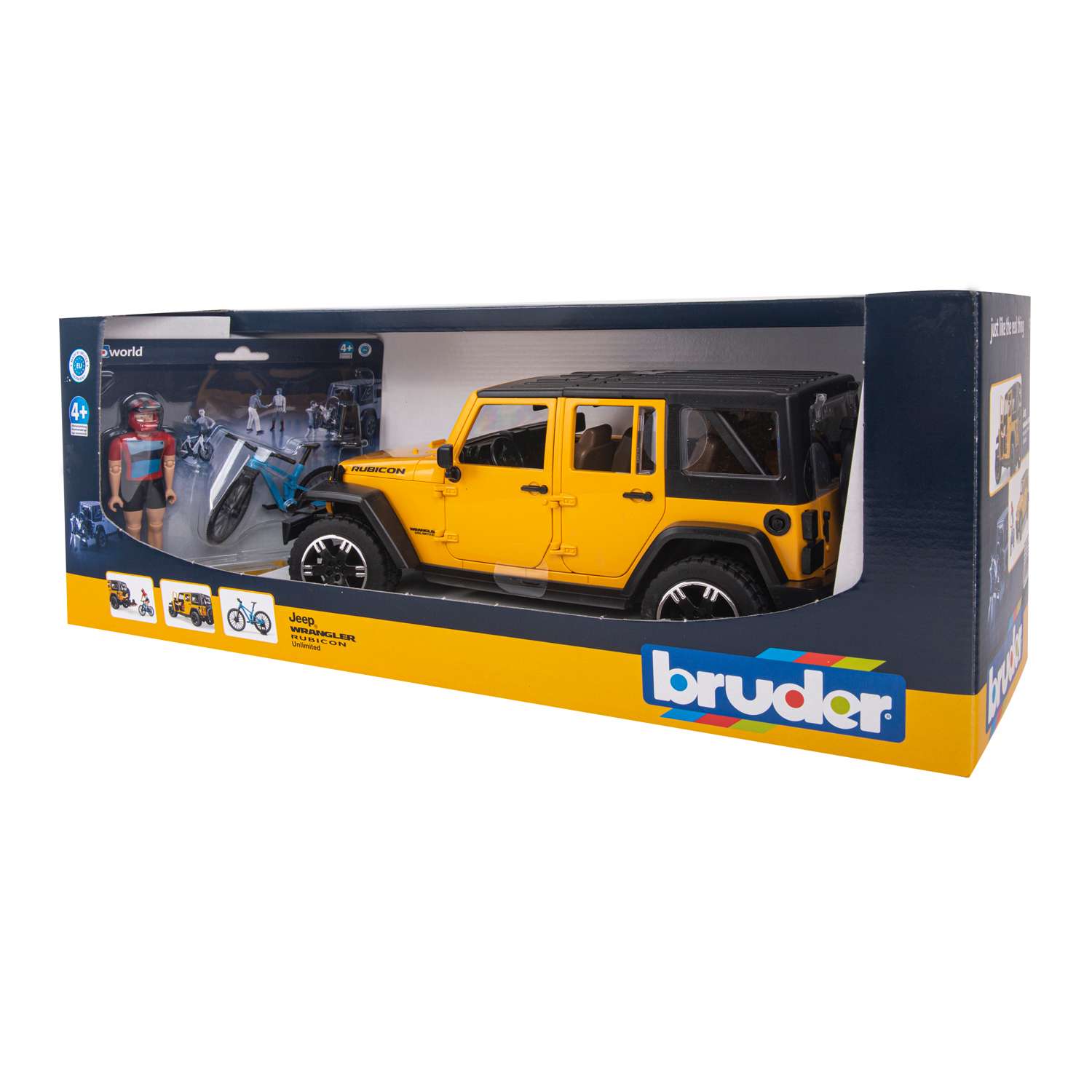 Bruder внедорожник Wrangler Rubicon Unlimited