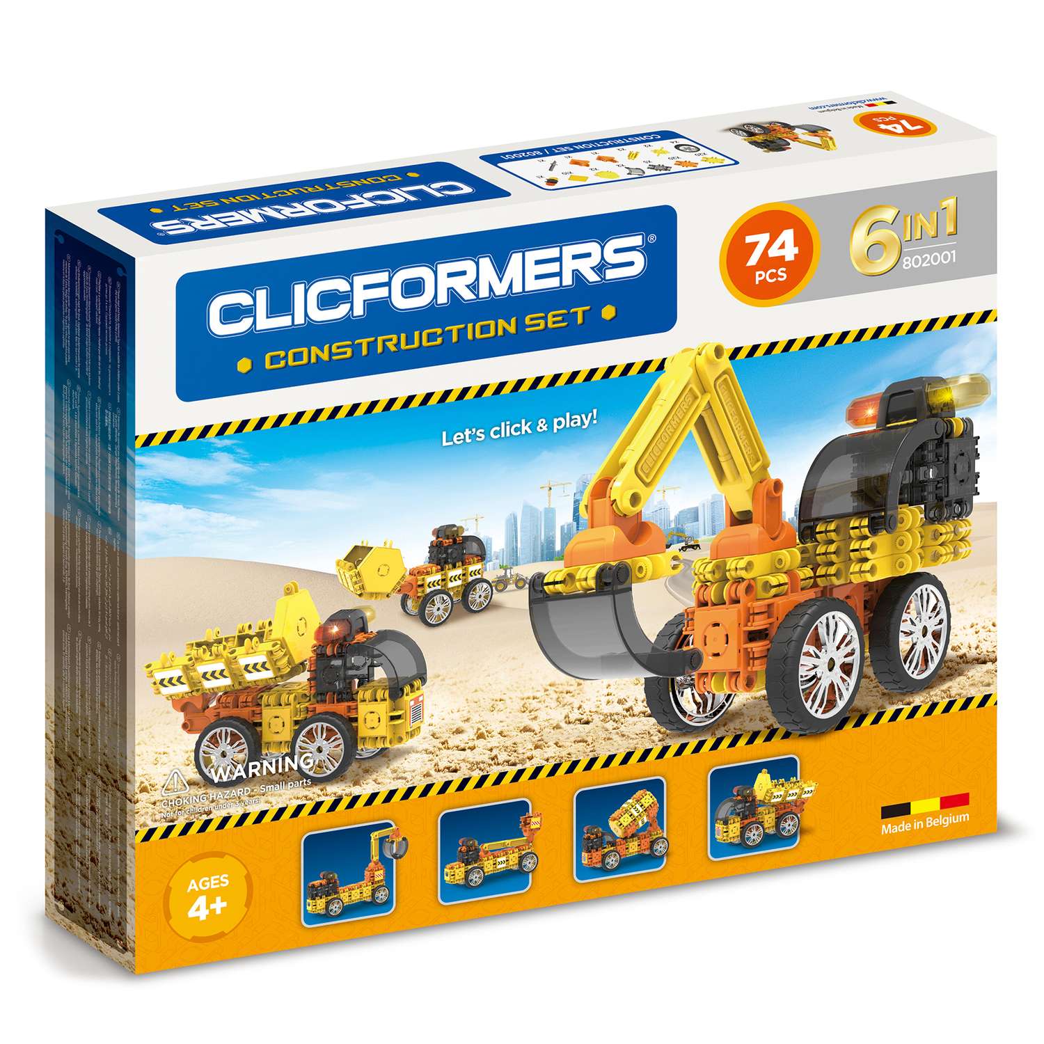 Конструктор Clicformers Construction Set 74 802001 - фото 1
