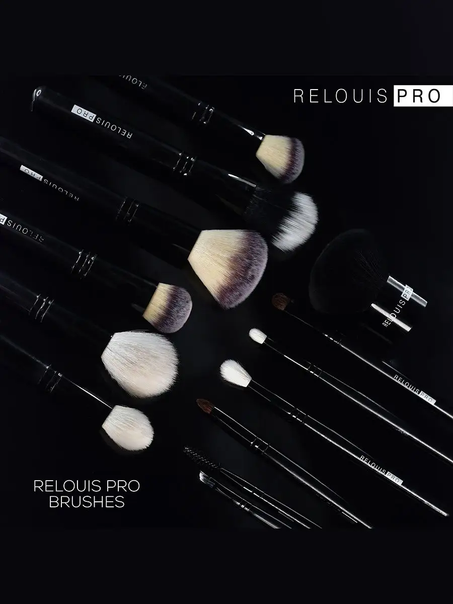 Кисть для теней №10 RELOUIS Малая растушевочная PRO BLENDING BRUSH - фото 8