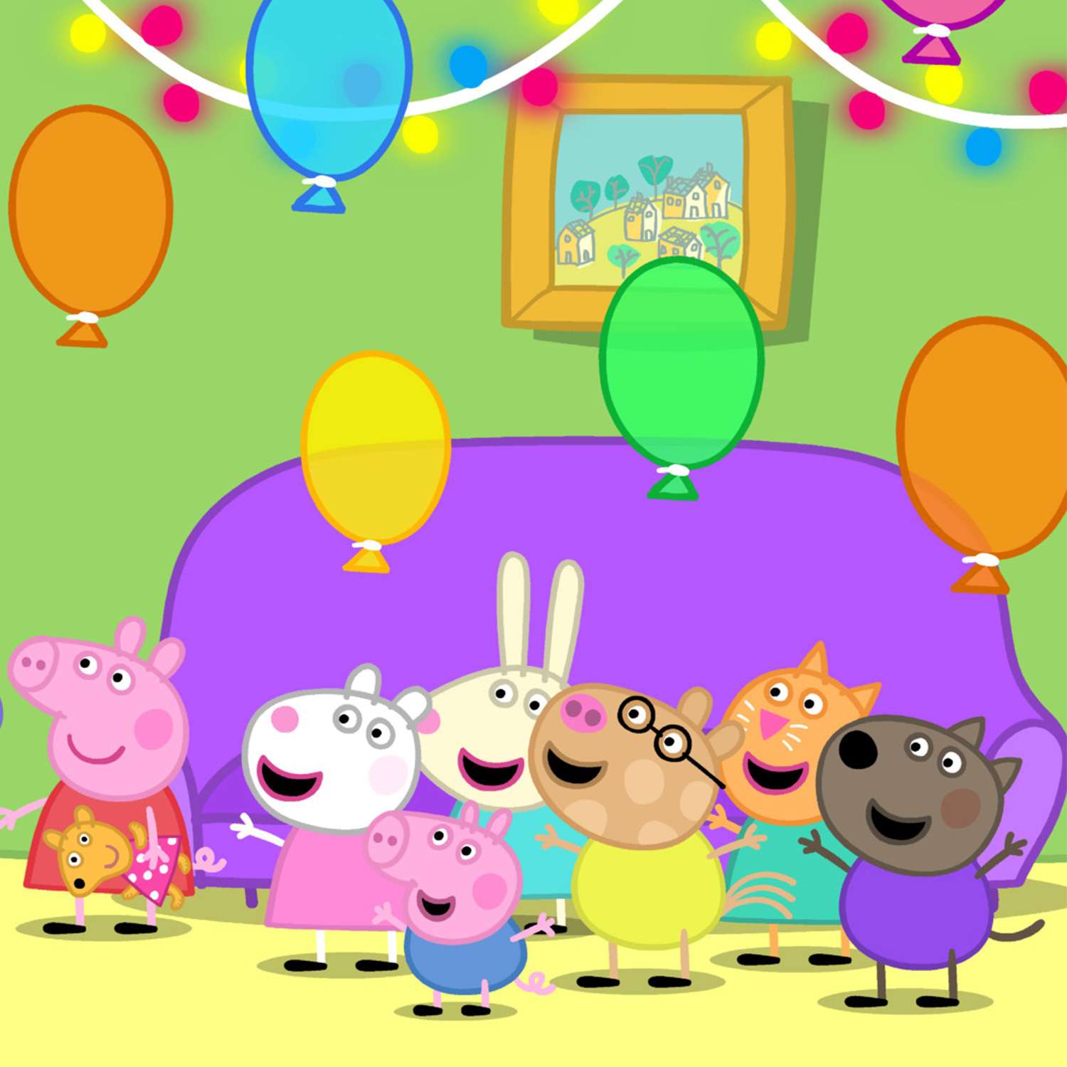 Игровой набор Свинка Пеппа Пеппа и друзья, 5 фигурок - фото 4