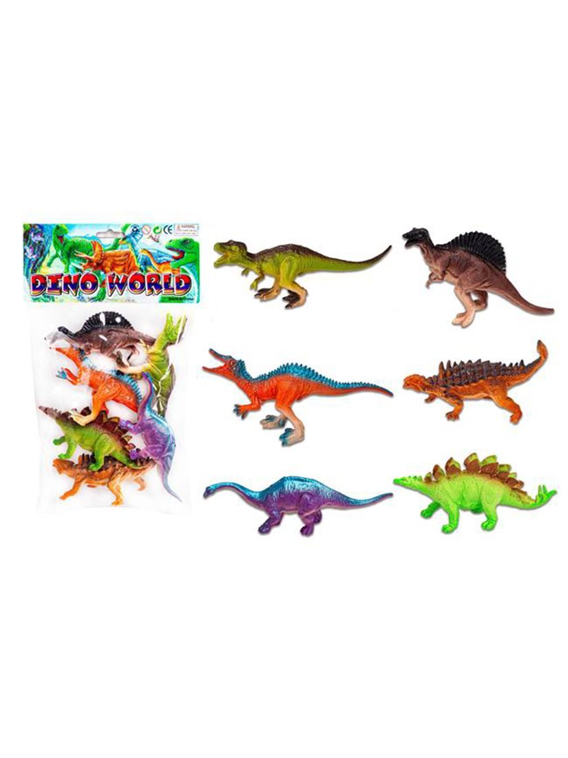 Набор динозавров Наша Игрушка Фигурки для игр 6 предметов - фото 1