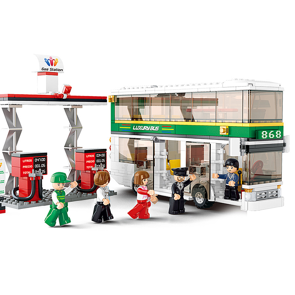 Sluban Town Bus Set 2 Bus 403 Pieces