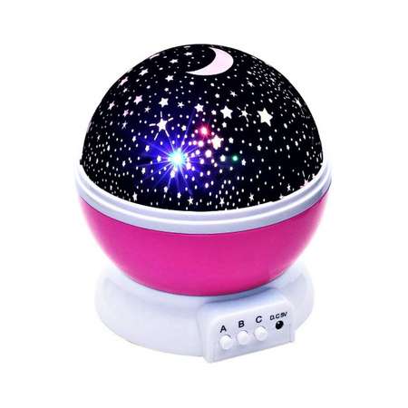 Ночник-проектор Uniglodis Sky Star Master розовый