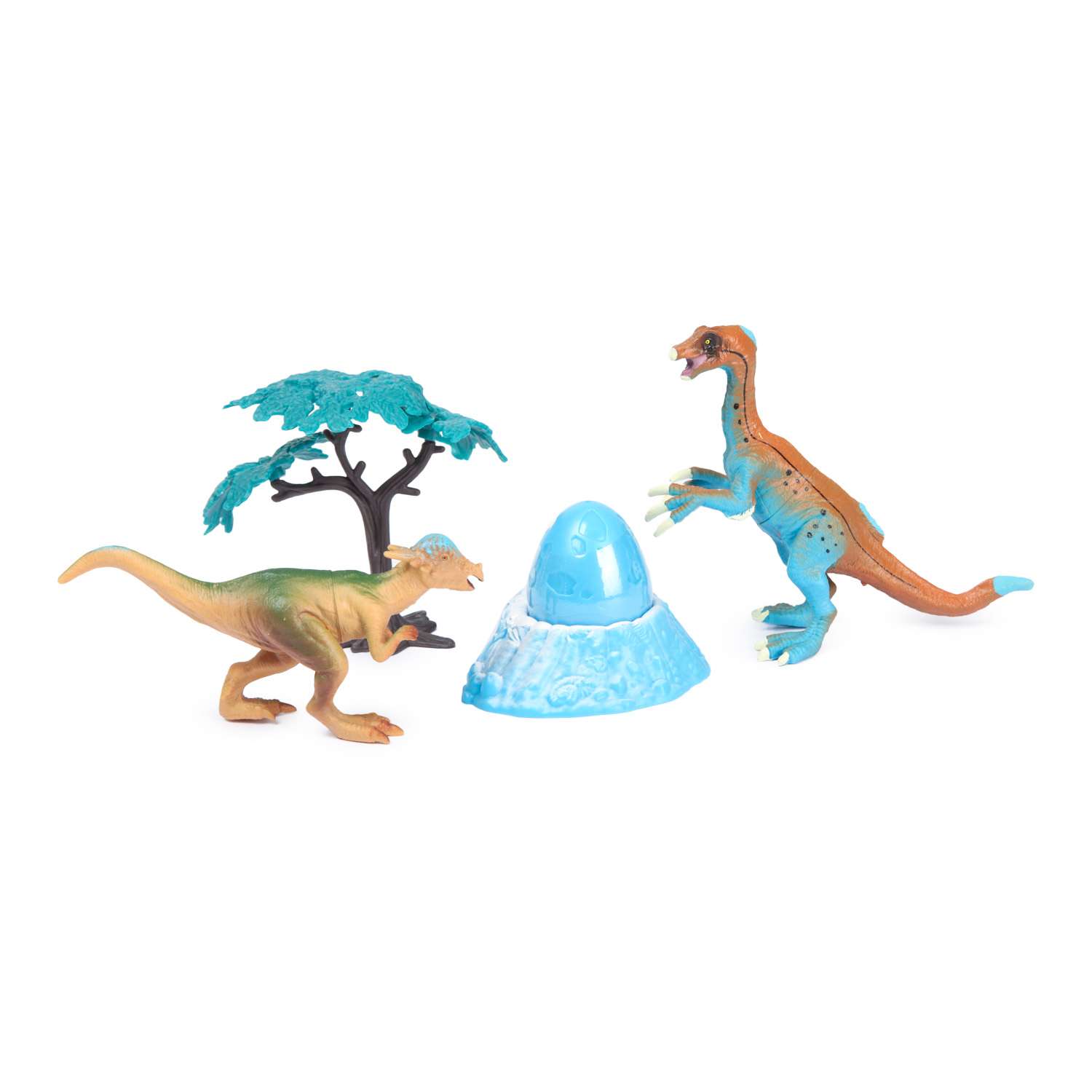Набор фигурок Attivio Динозавры 2шт с аксессуарами OTG0936373 - фото 1
