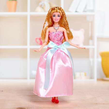 Кукла Sima-Land Модель шарнирная Анна в платье