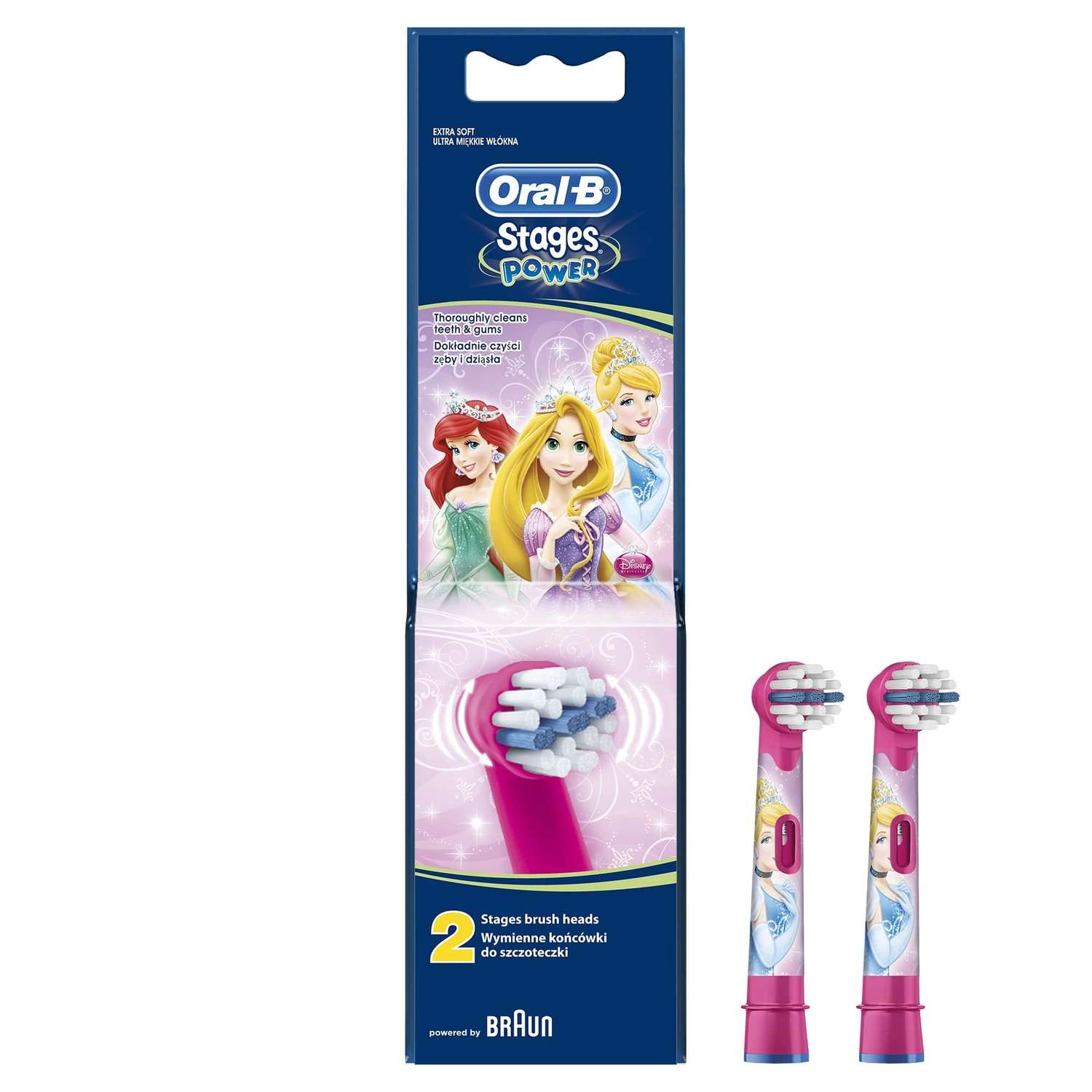 Насадки Oral-B для электрических зубных щеток детские EB10 2шт - фото 9