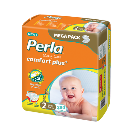 Подгузники Perla 280 шт. 2