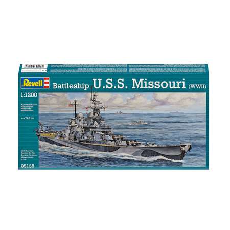 Сборная модель Revell Корабль военный U.S.S. Missouri 2-я МВ