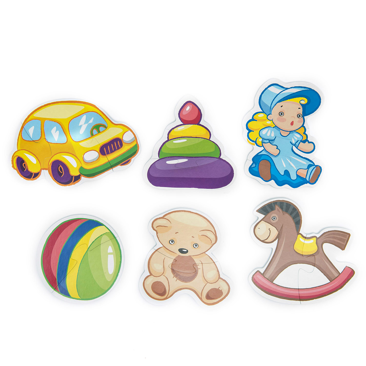 Пазл Baby Toys Крупные элементы Игрушки 02552