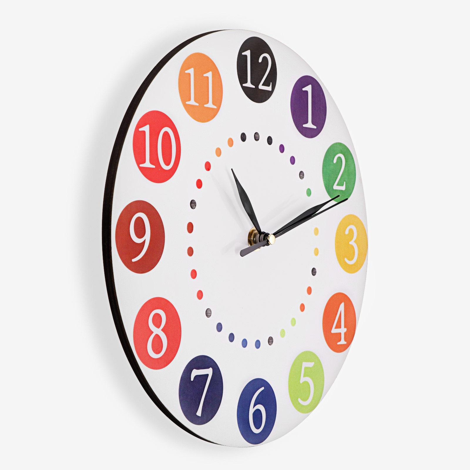 Часы настенные Соломон «Яркие цифры» d-23.5 см - фото 5