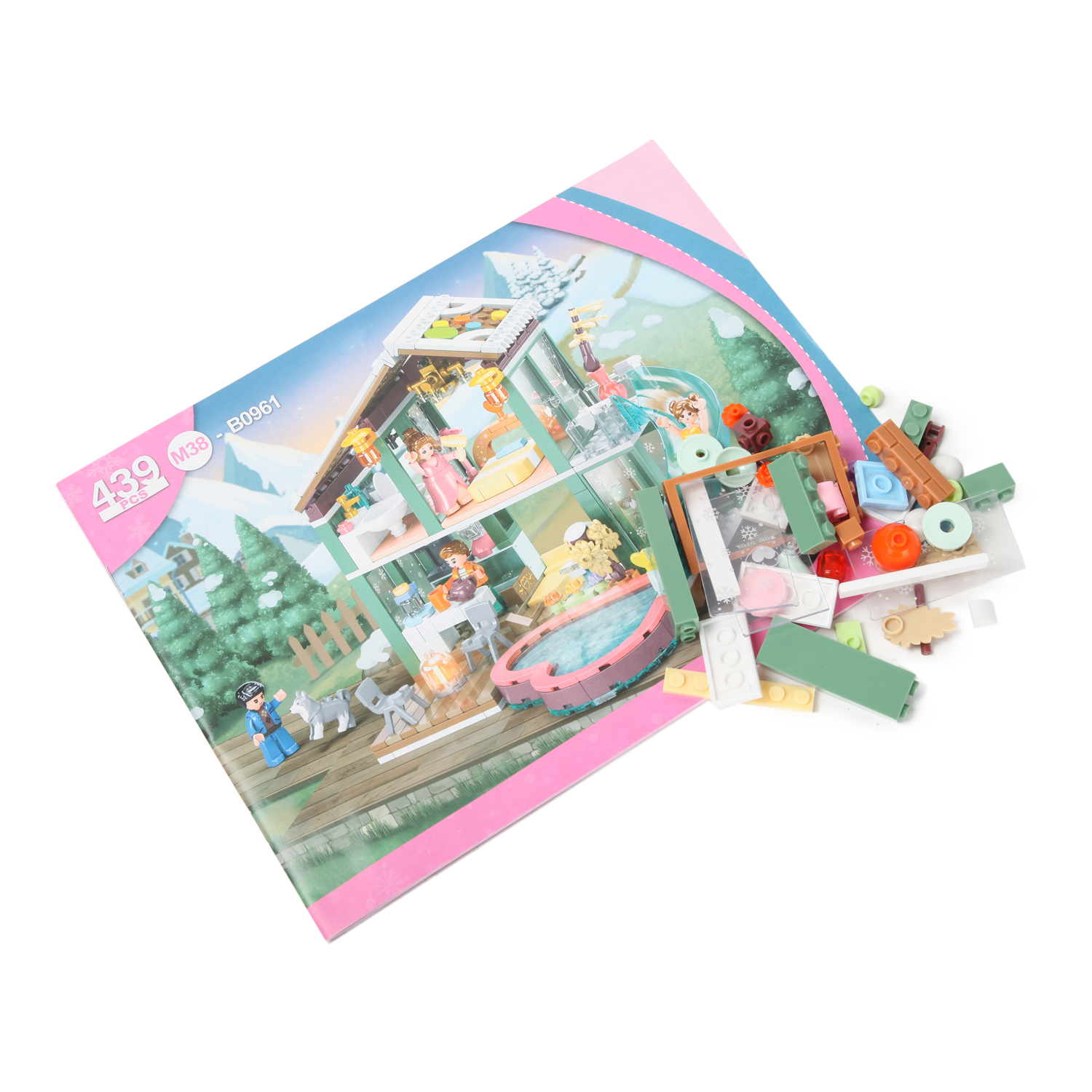 SLUBAN Girls Dream Winter Resort 439 Pieces