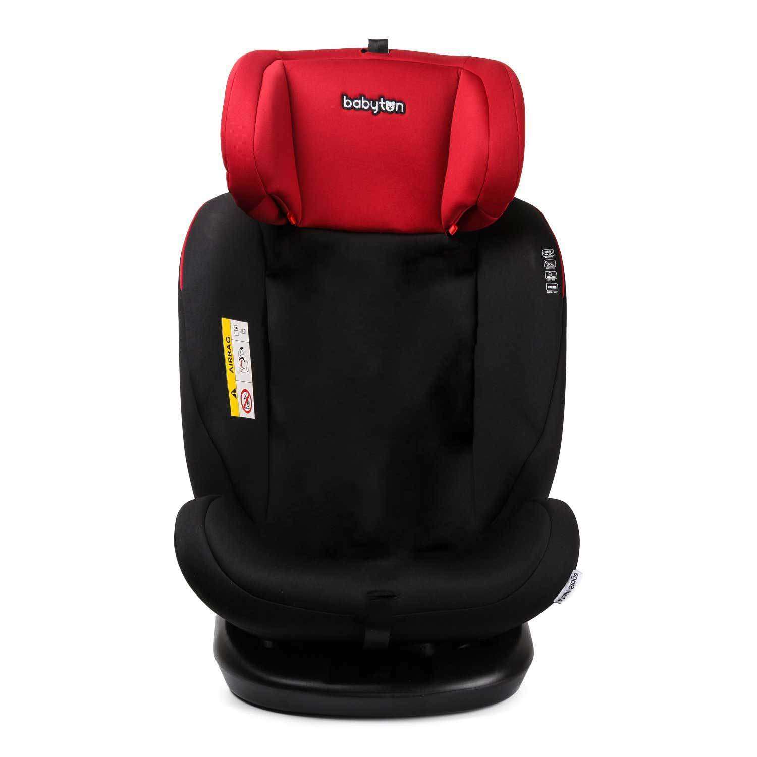 Автокресло Babyton Multi-Stage 0+/1/2/3 Isofix Red купить по цене 37990 ₸ в  интернет-магазине Детский мир