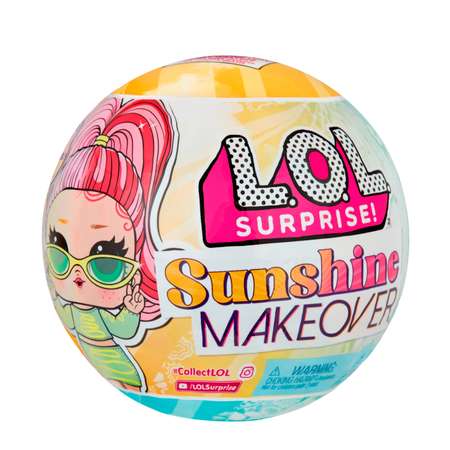 Игрушка LOL Surprise Sunshine makeover в непрозрачной упаковке (Сюрприз) 89396EUC