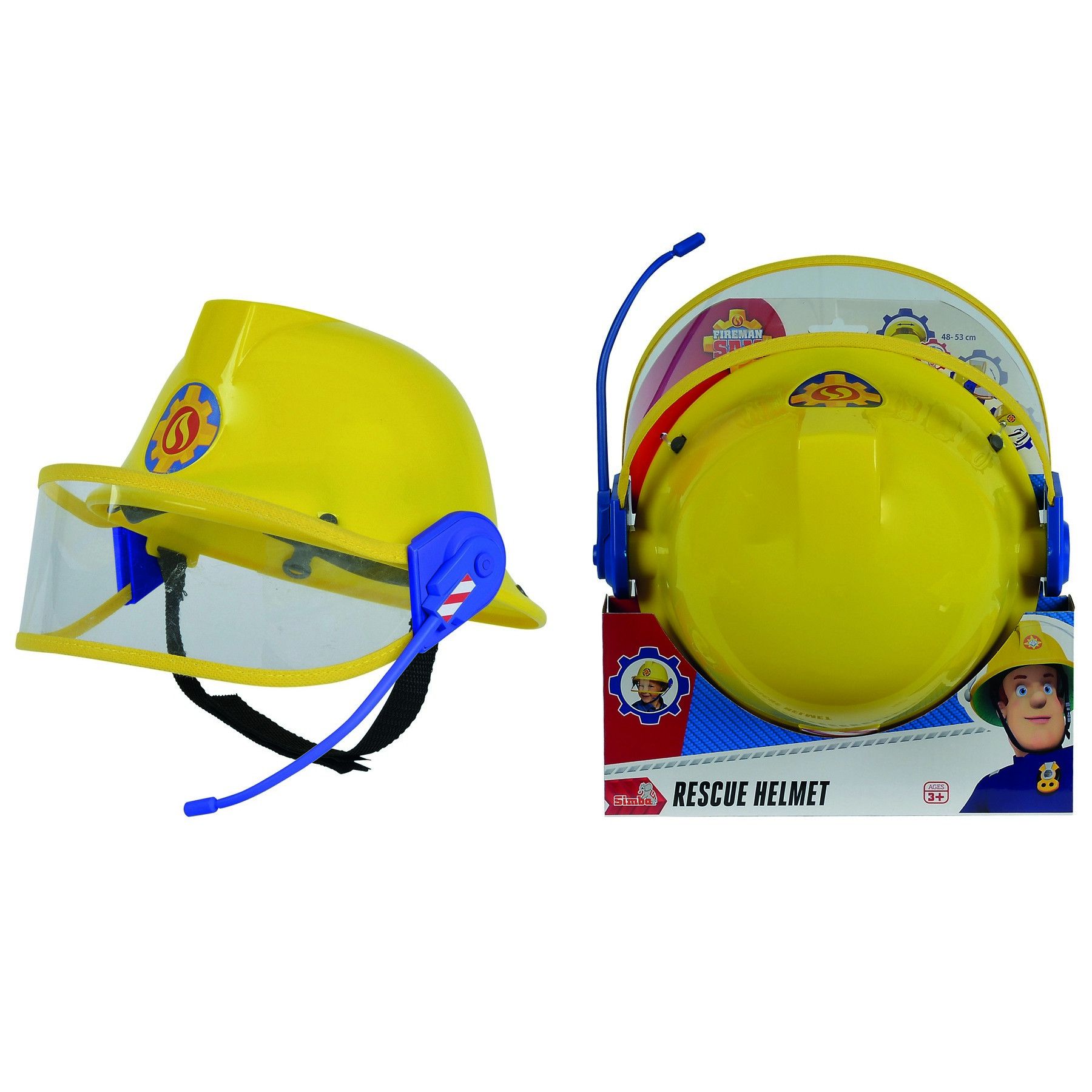 Набор Fireman Sam Каска с микрофоном - фото 1