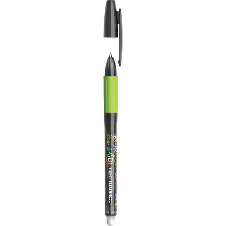 Ручка гелевая стираемая Bic Illusion Черный цвет 516511