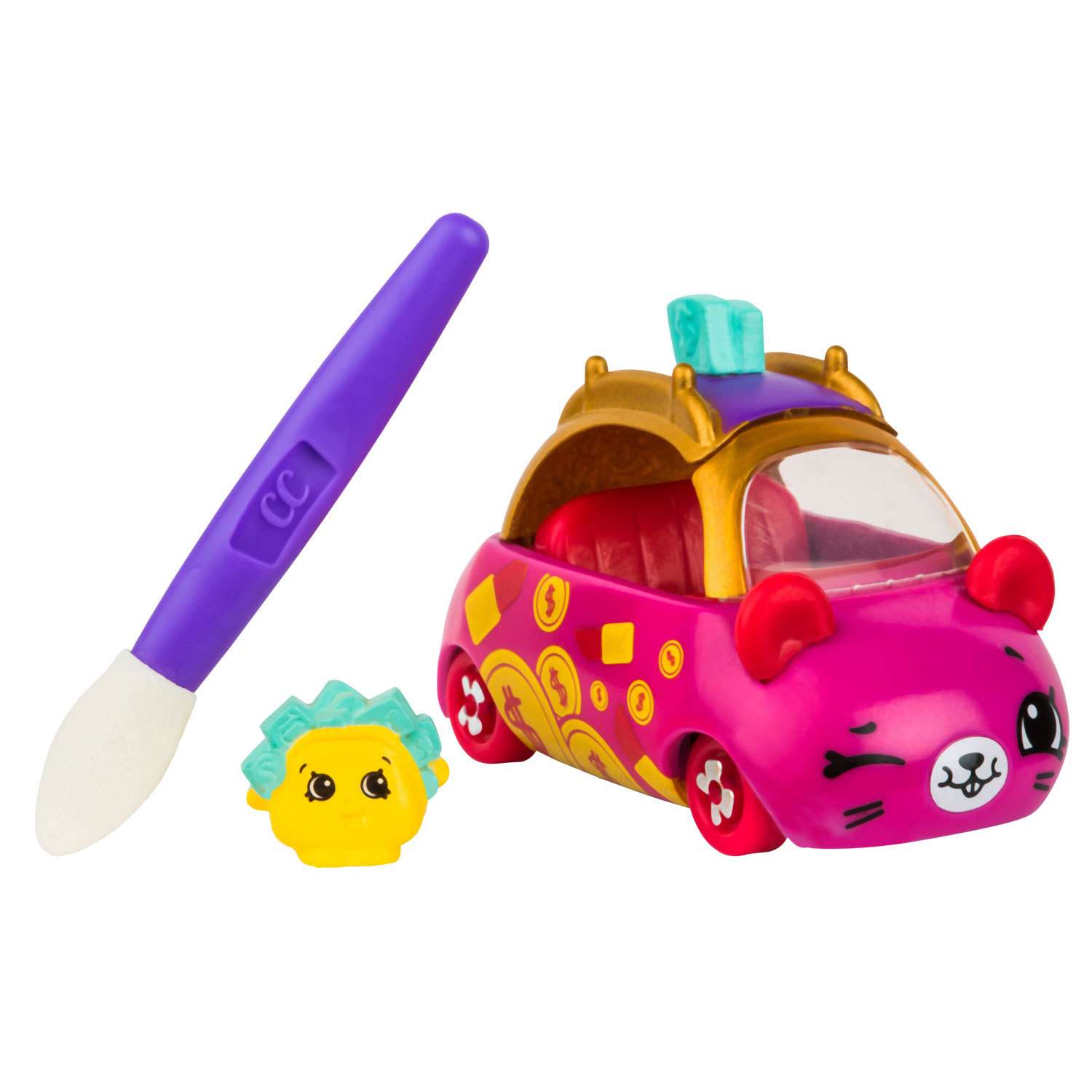 Машинка Cutie Cars Дамский Кошелек меняющая цвет с кисточкой 57134 - фото 1